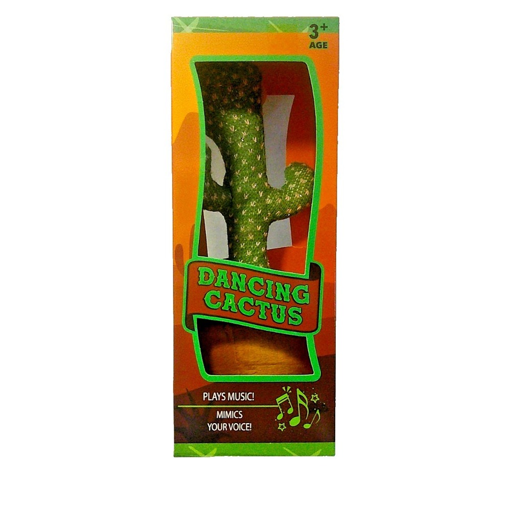 Dancing Talking Cactus Plush Toy for Kids – Sings 120 Songs, Mimics Voice, Light - Picture 2 of 5